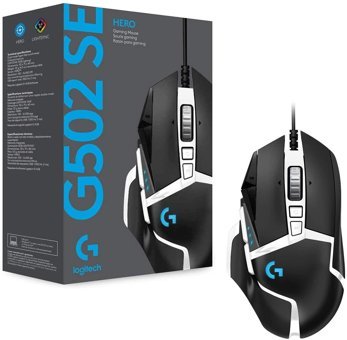 Logitech G502 Hero SE RGB Makrolu Kablolu Siyah Optik Gaming Mouse