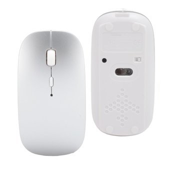 Ashata Sessiz Kablosuz Beyaz Optik Mouse