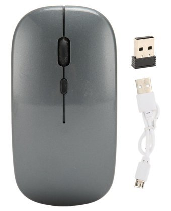 Ciciglow Ergonomik Kablosuz Gri Optik Mouse