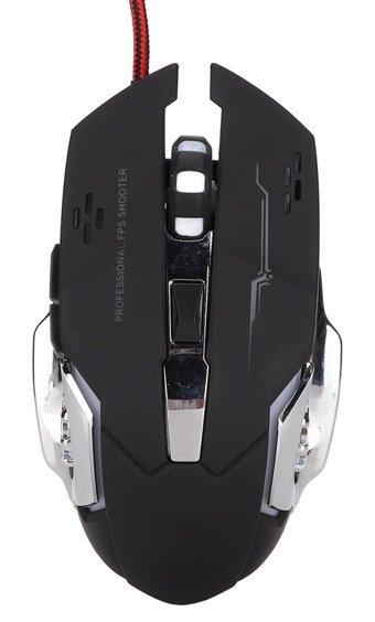Vbestlife M8S 8 RGB Ergonomik Makrolu Kablolu Siyah Optik Gaming Mouse