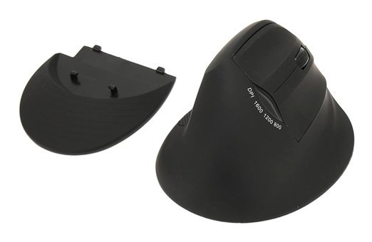 Ciciglow Ergonomik Dikey Makrolu Kablosuz Siyah Optik Mouse