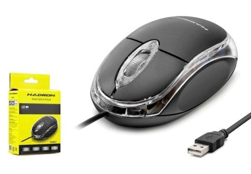 Hadron H5601 Kablolu Gri Optik Mouse