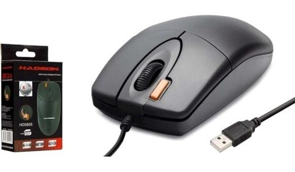 Hadron HN5605 Kablolu Siyah Optik Mouse
