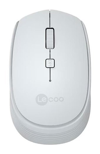 Lecoo WS202-B Kablosuz Beyaz Optik Mouse