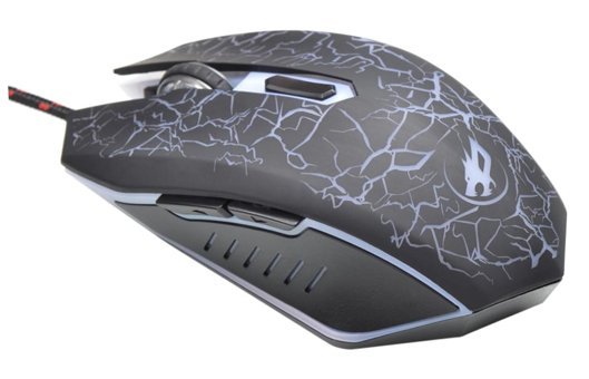 Partykindom RGB Ergonomik Makrolu Kablolu Gri Optik Gaming Mouse