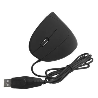 Dpofirs Ergonomik Dikey Makrolu Kablolu Siyah Optik Gaming Mouse