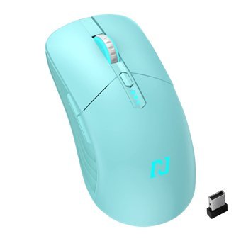 Fiauli G12 Sessiz Makrolu Kablosuz Mavi Optik Mouse