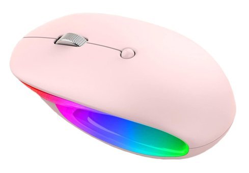 Fiauli RGB Kablosuz Pembe Optik Gaming Mouse