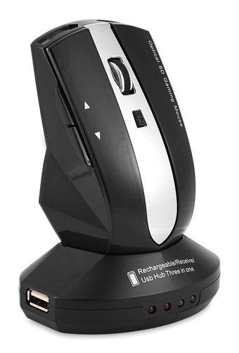 Ashata SN7032 7 Makrolu Kablosuz Siyah Optik Mouse