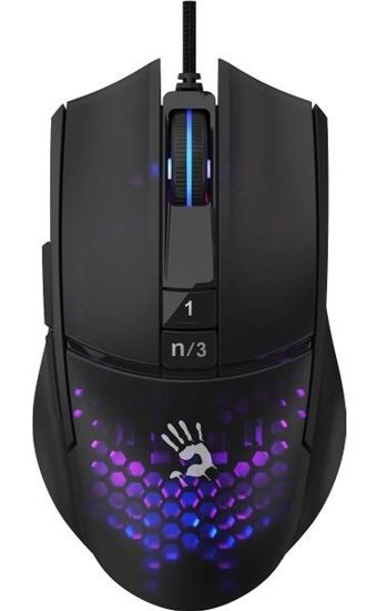 Bloody L65 RGB Makrolu Kablolu Siyah Optik Gaming Mouse
