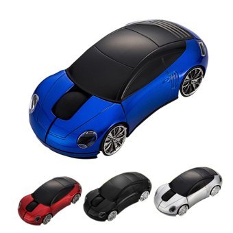 Bestonzon Araba Görünümlü Kablosuz Mavi Optik Mouse
