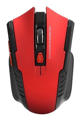 Topiky Yoga 4Y50U59628 Ergonomik Makrolu Kablosuz Kırmızı Optik Mouse