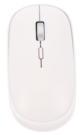 Gatuida Sessiz Kablosuz Beyaz Optik Mouse