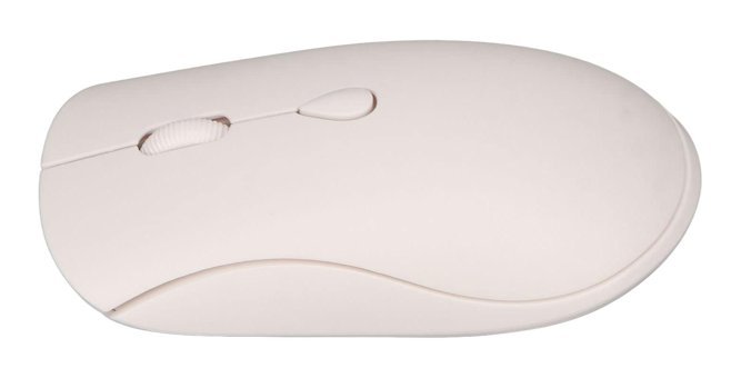 Baok Ergonomik Kablosuz Beyaz Optik Mouse