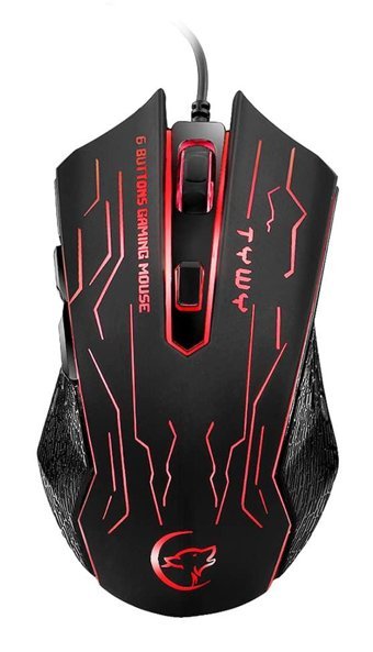 Mistaha G820 RGB Makrolu Kablolu Siyah Optik Gaming Mouse