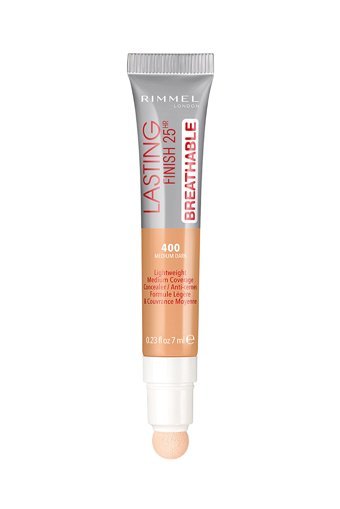 Rimmel London Lasting Finish 25Hr Breathable 400 Medium Dark Nemlendiricili Göz Altı Krem Tüp Kapatıcı