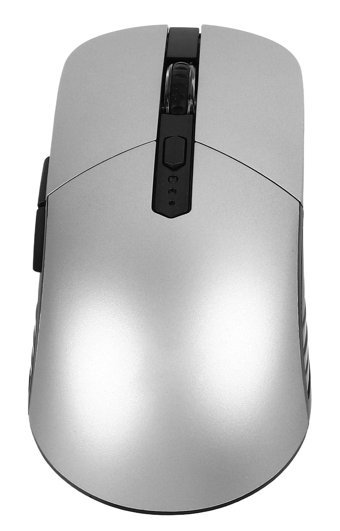 Goshyda Sessiz Kablosuz Gümüş Optik Gaming Mouse