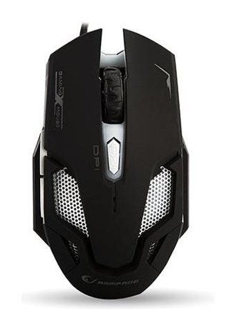 Rampage SMX-R1 RGB Makrolu Kablolu Siyah Optik Gaming Mouse