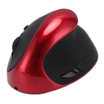 Ashata Ergonomik Dikey Makrolu Kablosuz Kırmızı Optik Mouse