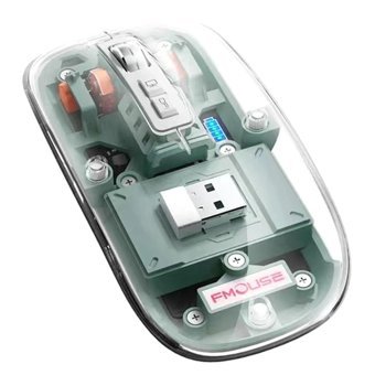 Generic Makrolu Kablosuz Yeşil Optik Mouse