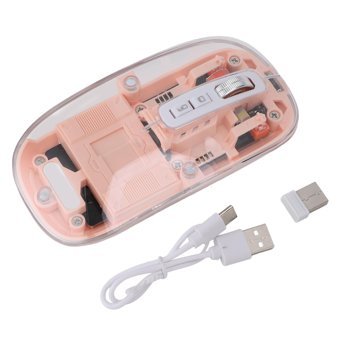 Ciciglow Makrolu Kablolu - Kablosuz Turuncu Optik Mouse