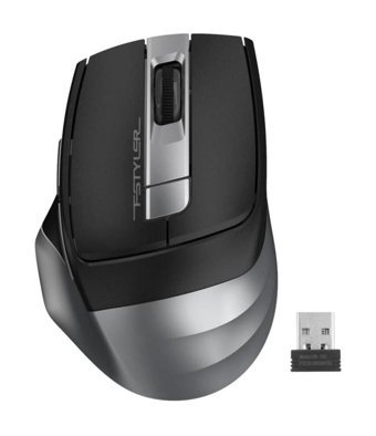 A4 Tech FG35 Makrolu Kablosuz Siyah Optik Mouse