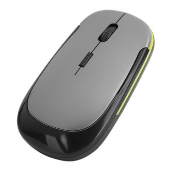 Zunate Ergonomik Kablosuz Gümüş Optik Mouse