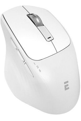 Everest Sessiz Makrolu Kablosuz Beyaz Optik Mouse