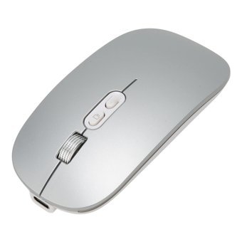 Aeun RGB Sessiz Kablosuz Gri Optik Mouse