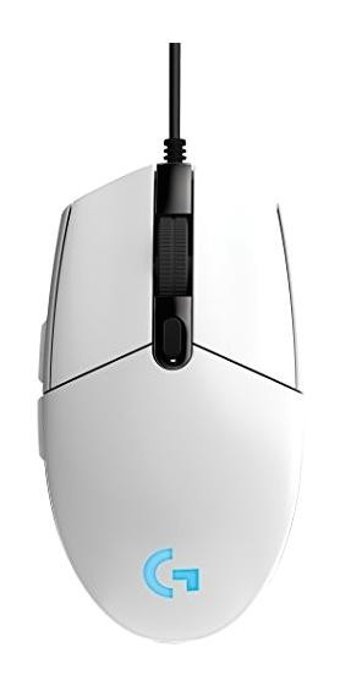 Jingyi Programlanabilir RGB Makrolu Kablolu Beyaz Optik Gaming Mouse