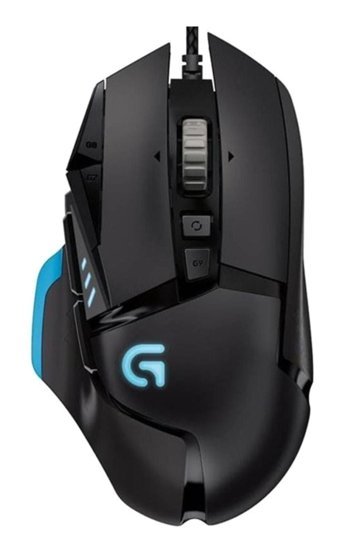 Logitech G502 Proteus Spectrum RGB Makrolu Kablosuz Siyah Optik Mouse