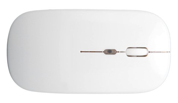 Lazmin112 WS214 Sessiz Kablosuz Beyaz Optik Mouse