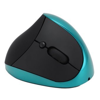 Generic Ergonomik Dikey Makrolu Kablosuz Mavi Optik Mouse