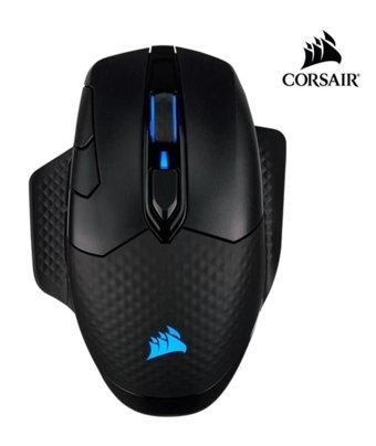 Corsair CH-9315411-EU RGB Makrolu Kablosuz Siyah Optik Gaming Mouse