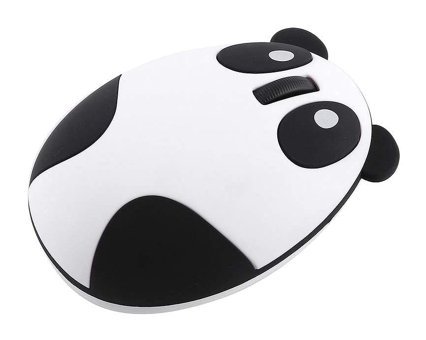 Goshyda Ergonomik Makrolu Kablosuz Beyaz Optik Mouse
