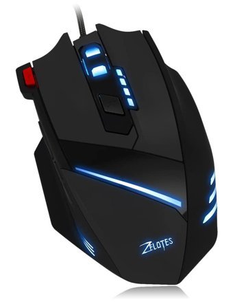 Mistaha T-60 RGB Makrolu Kablolu Lacivert Optik Gaming Mouse