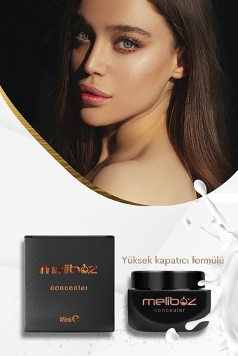 Meliboz Açık Ton Nemlendiricili Göz Altı ve Yüz Krem Pot Kapatıcı