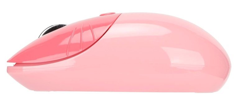 Annadue Q13 Sessiz Kablosuz Pembe Optik Mouse