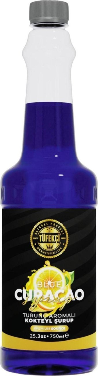 By Tüfekçi Blue Curacao Aromalı Kahve Şurubu 750 ml