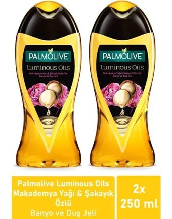 Palmolive Luminious Oils Makademya Yağı & Şakayık Duş Jeli 2x250 ml