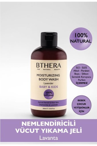 Bthera Natural Lavanta Nemlendirici Duş Jeli 250 ml