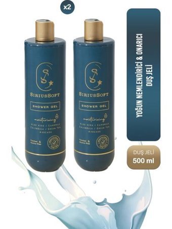 Siriussoft Arındırıcı Nemlendirici Duş Jeli 2x1 lt
