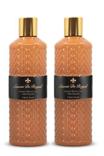 Savon De Royal Eden's Pearl Amber-Yasemin-Zencefil Vegan Duş Jeli 2x500 ml