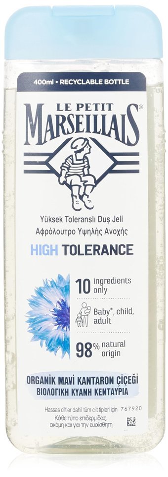 Le Petit Marseillais High Tolerance Mavi Kantaron Duş Jeli 400 ml