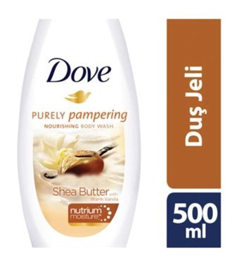 Dove Prely Pampering Karita Yağı Duş Jeli 500 ml