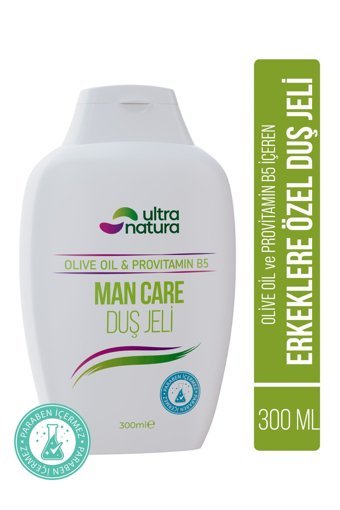 Ultranatura Man Care Zeytinyağı Duş Jeli 300 ml