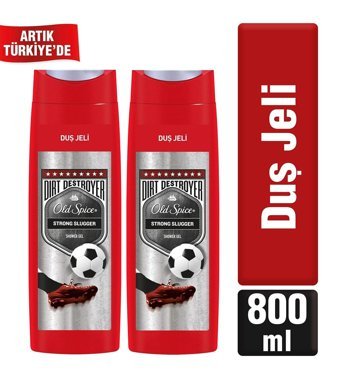 Old Spice Slugger Duş Jeli 2x400 ml
