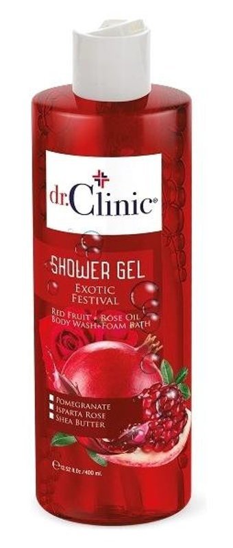 Dr. Clinic Exotic Festival Nar Duş Jeli 3x400 ml