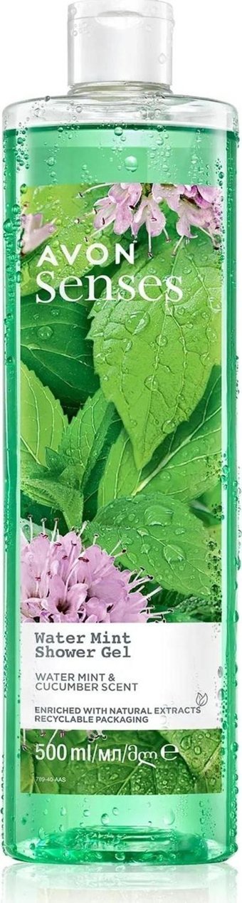 Avon Senses Water Mint Nane-Salatalık Duş Jeli 500 ml