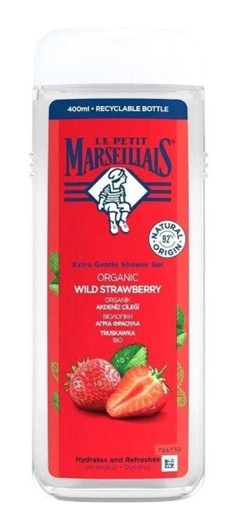 Le Petit Marseillais Organic Çilek Duş Jeli 400 ml